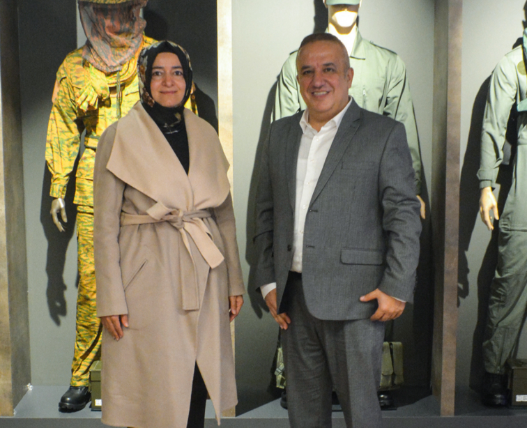Dr. Fatma Betül Sayan, Raff Military Textile ile